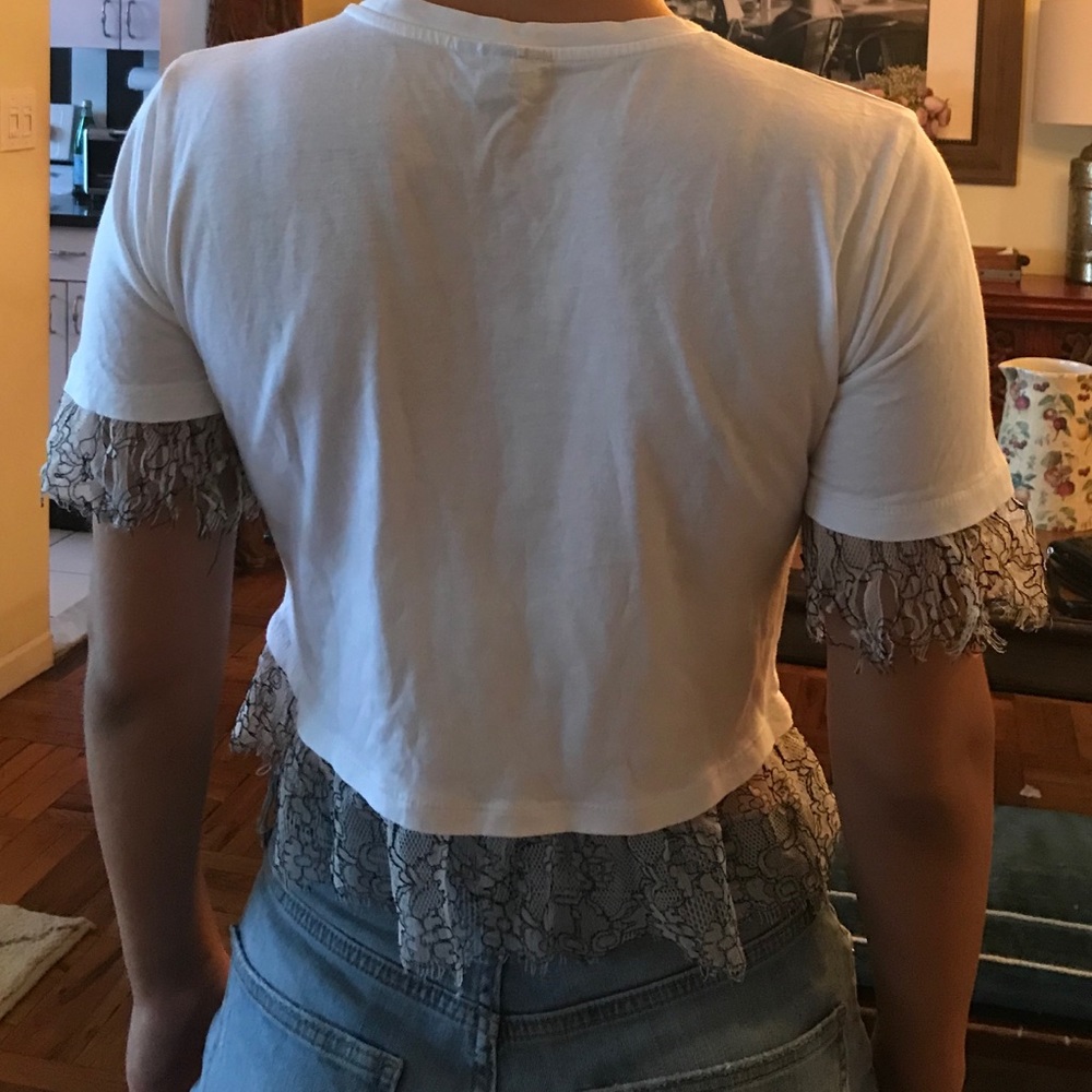 TOPSHOP White crop top - Picture 7 of 7